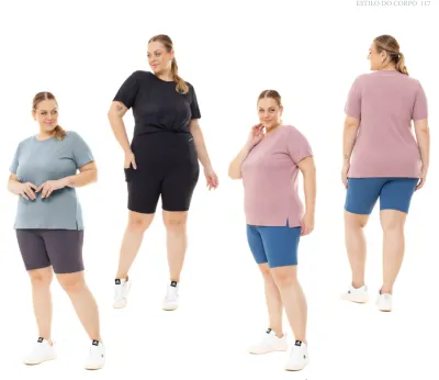 BLUSA FEMININO ADULTO SEM MANGA DRY FITNESS
