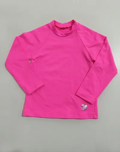 ESTILO DO CORPO — CAMISETA INFANTIL PROTEÇÃO UV MANGA LONGA R07