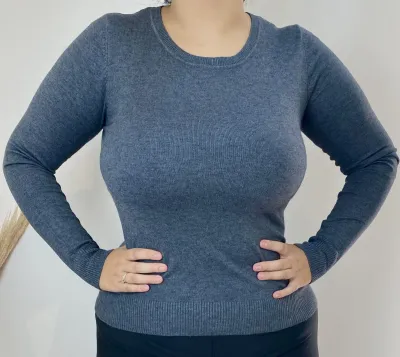 SUETER FEMININO ADULTO TRICOT
