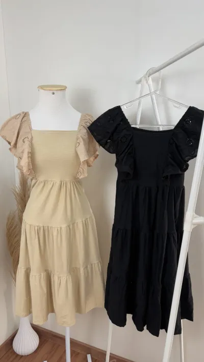 VESTIDO FEMININO INFANTIL SEM MANGA LG