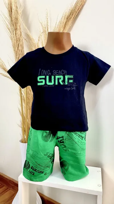 CONJUNTO MASCULINO INFANTIL SEM MANGA R39