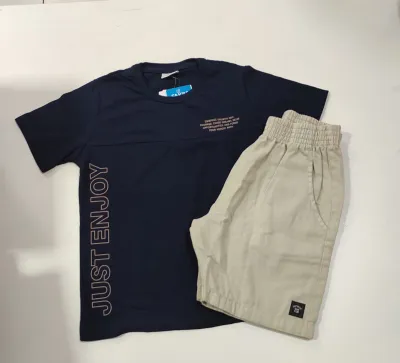 CONJUNTO MASCULINO INFANTIL SEM MANGA+BRM R39