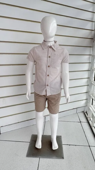 CAMISA MASCULINO INFANTIL SEM MANGA R39