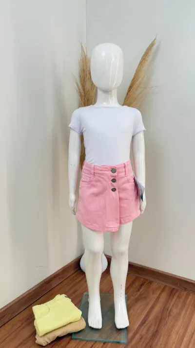 SHORTS SAIA FEMININO INFANTIL