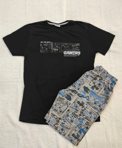 CONJUNTO MASCULINO INFANTIL SEM MANGA R39