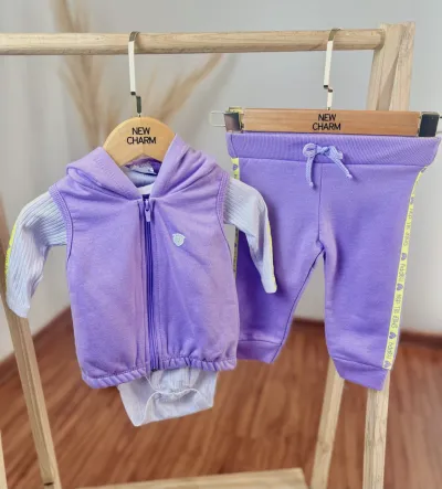CONJUNTO FEMININO INFANTIL MANGA LONGA R39