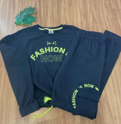 CONJUNTO FEMININO INFANTIL MOLETOM R39