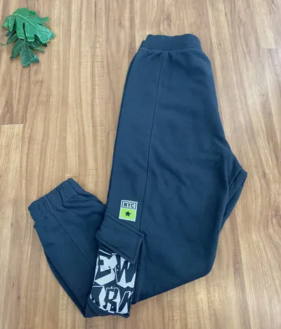 CALÇA MASCULINO INFANTIL MOLETOM R39