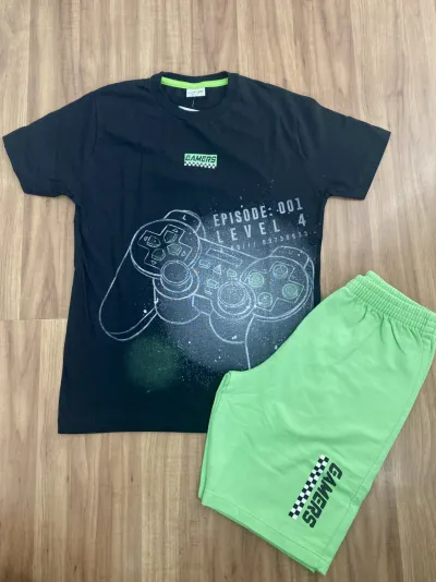 CONJUNTO MASCULINO INFANTIL SEM MANGA R39