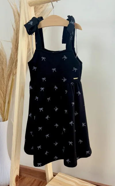 VESTIDO FEMININO INFANTIL C/ALÇA
