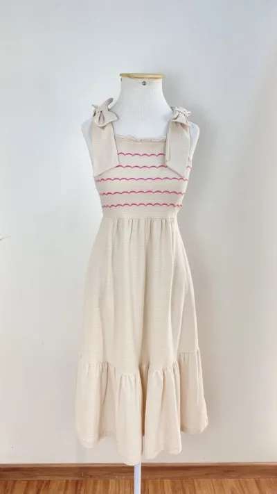 VESTIDO FEMININO INFANTIL C/ALÇA