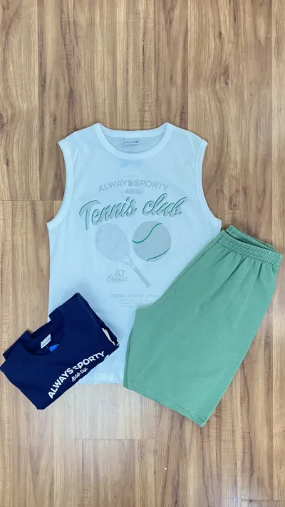 CONJUNTO MASCULINO INFANTIL SM+BRASIL