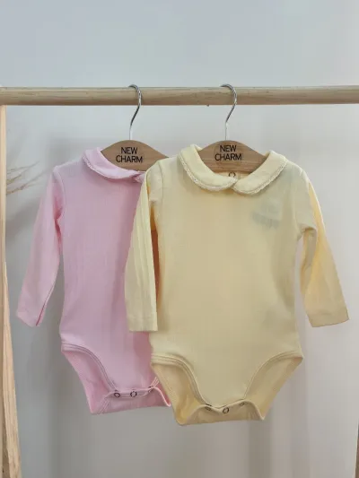 BODY FEMININO INFANTIL MANGA LONGA