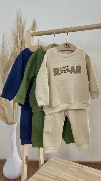 CONJUNTO MASCULINO INFANTIL MOLETOM+CALÇA