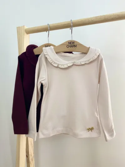 BLUSA FEMININO INFANTIL MANGA LONGA