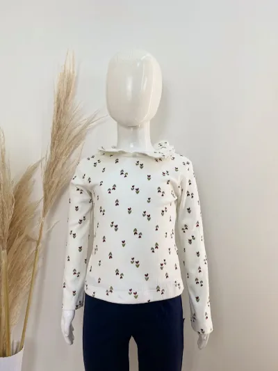 BLUSA FEMININO INFANTIL MANGA LONGA