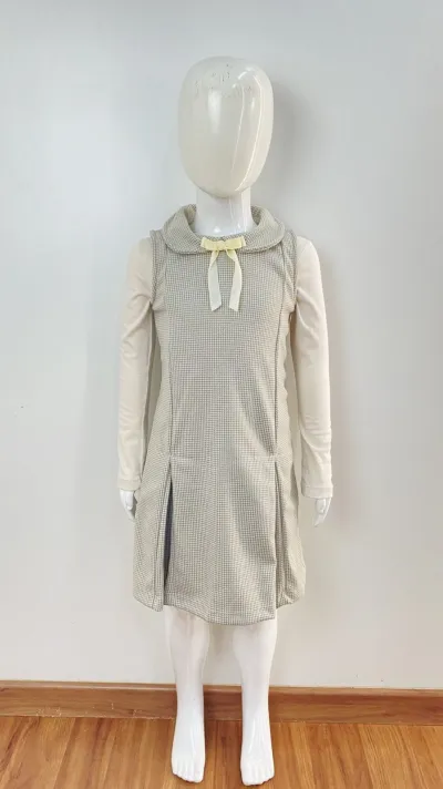 CONJUNTO FEMININO INFANTIL MANGA LONGA+VESTIDO