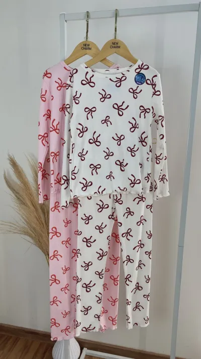 PIJAMA FEMININO INFANTIL MANGA LONGA+CALÇA