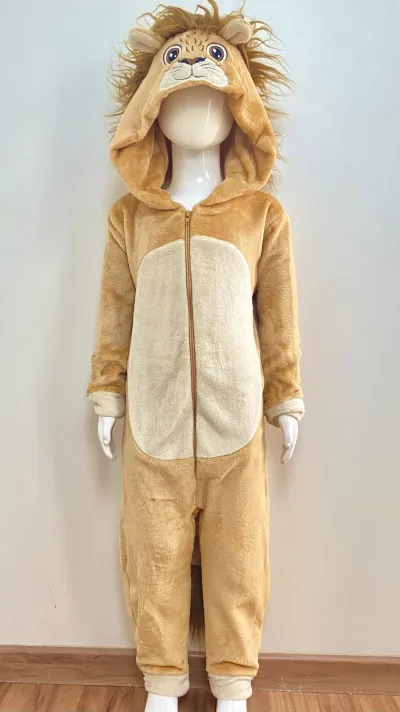 KIGURUMI MASCULINO INFANTIL LEÃO