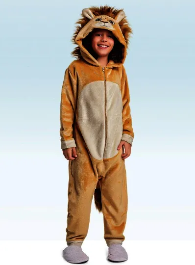 FAKINI — KIGURUMI MASCULINO INFANTIL LEÃO