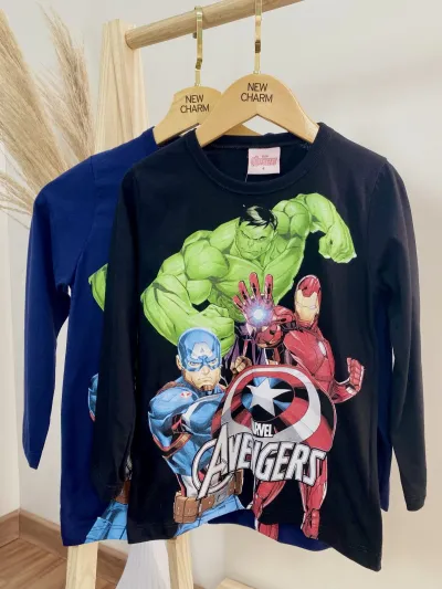 CAMISETA MASCULINO INFANTIL MANGA LONGA