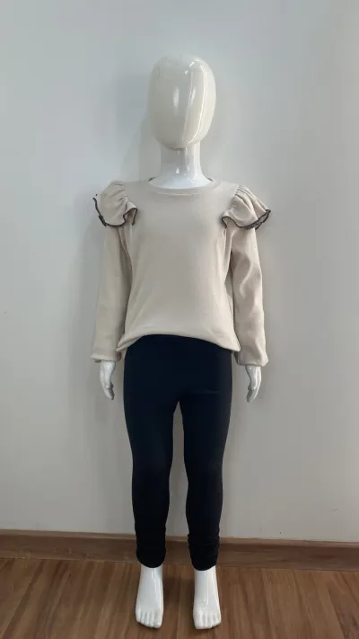 BLUSA FEMININO INFANTIL MANGA LONGA