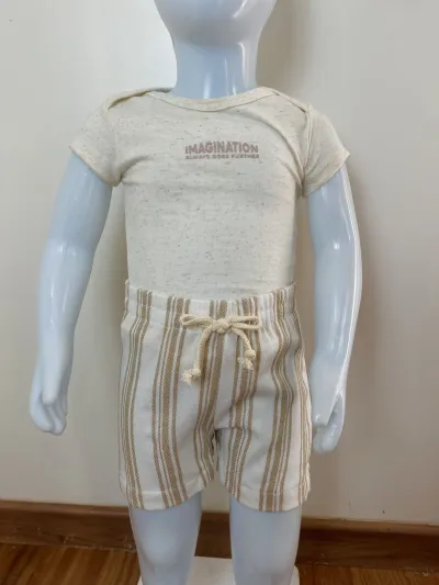 FAKINI — CONJUNTO MASCULINO INFANTIL MANGA CURTA+BERMUDA