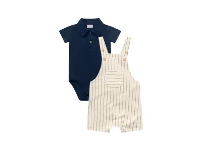 FAKINI — CONJUNTO MASCULINO INFANTIL BODY+MACACÃO