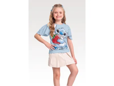 FAKINI — BLUSA FEMININO INFANTIL MANGA CURTA