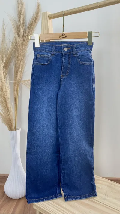 CALÇA FEMININO INFANTIL WIDE LEG LEG