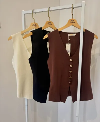 COLETE FEMININO ADULTO TRICO