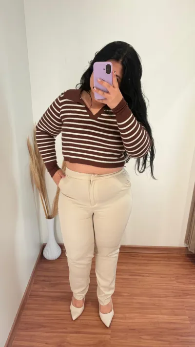 GLEE — CROPPED FEMININO ADULTO MANGA LONGA TRICO