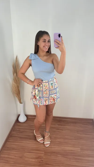 BLUSA FEMININO 1/ALÇA R74
