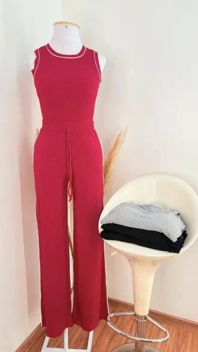 CONJUNTO FEMININO REGATA+CALÇA R74