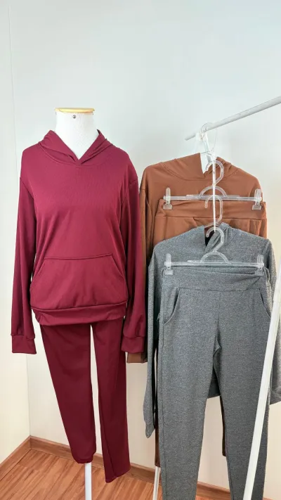 CONJUNTO FEMININO MOLETOM+CALÇA R74