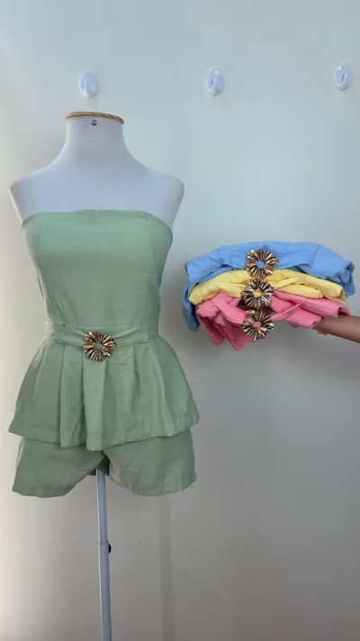 CONJUNTO FEMININO SM+SHRT