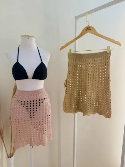 SAIA FEMININO ADULTO CURTO TRICOT
