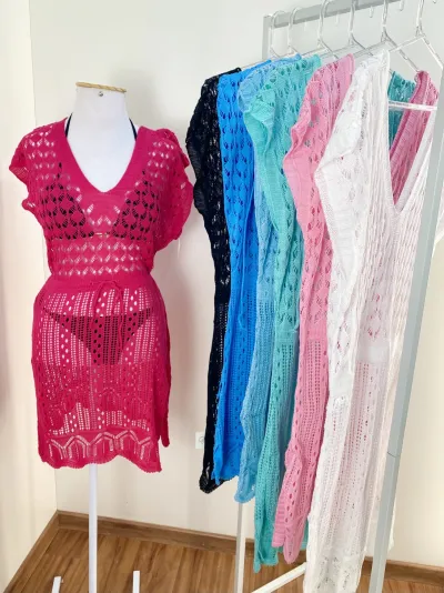 VESTIDO FEMININO ADULTO SM TRICOT