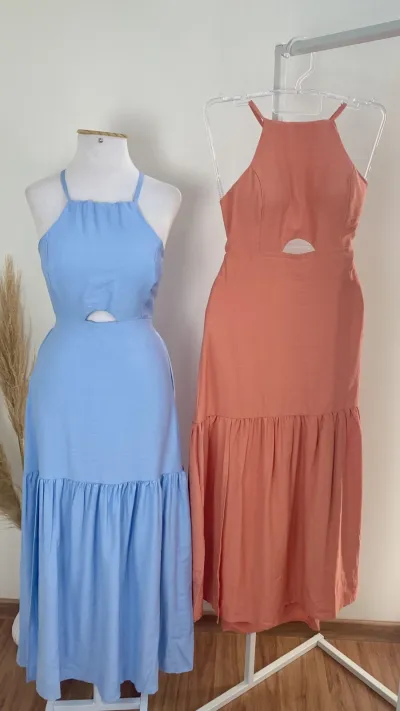 VESTIDO FEMININO ADULTO C/ALÇA LG