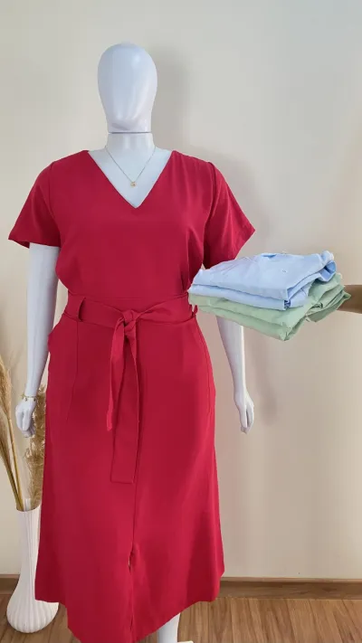 CONJUNTO FEMININO ADULTO SEM MANGA+SAIA