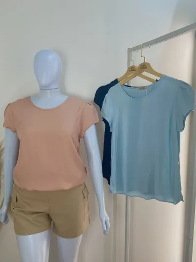 BLUSA FEMININO ADULTO SEM MANGA