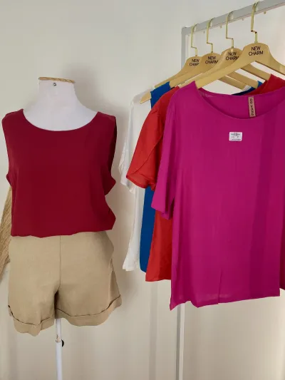 BLUSA FEMININO ADULTO SEM MANGA