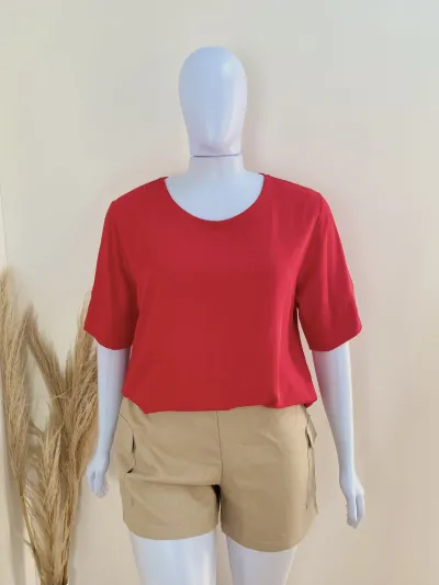 BLUSA FEMININO ADULTO SEM MANGA