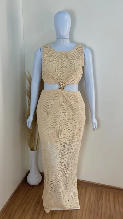 VESTIDO FEMININO ADULTO SM LG