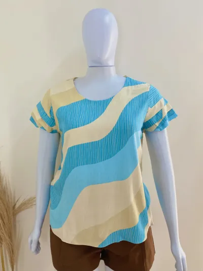 BLUSA FEMININO ADULTO SEM MANGA