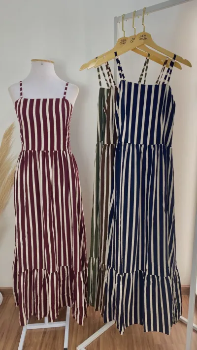 VESTIDO ADULTO C/ALÇA MIDI