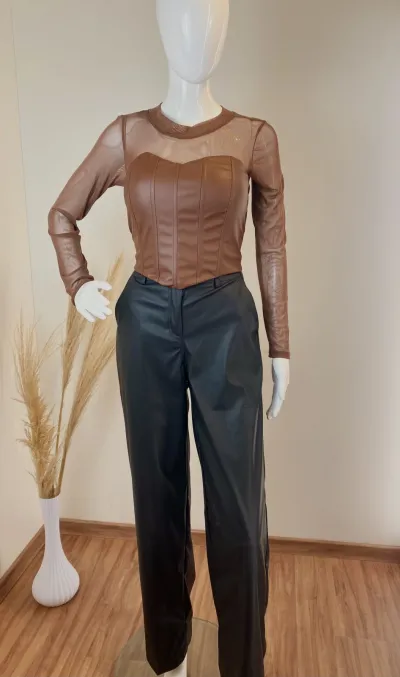 CALÇA FEMININO ADULTO COURINO