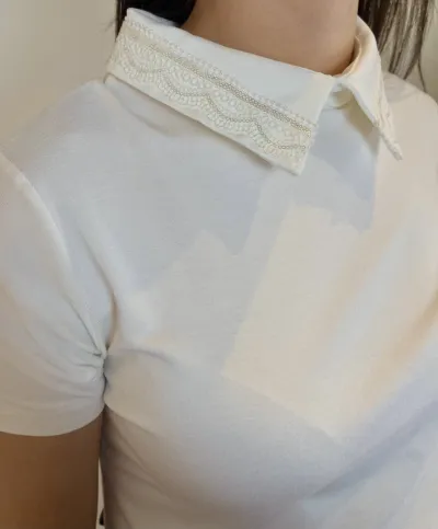 POLO FEMININO ADULTO SEM MANGA