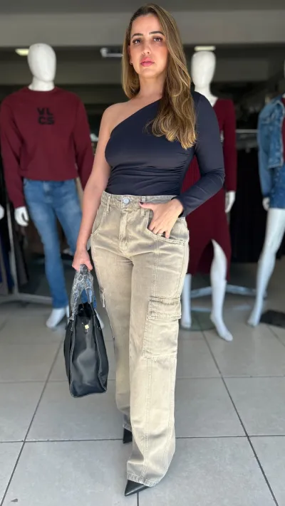 GLEE — BODY FEMININO ADULTO MANGA NULA