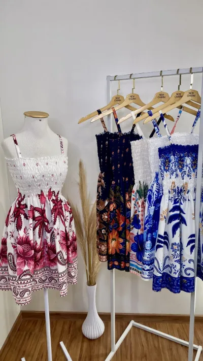 GLEE — VESTIDO FEMININO ADULTO C/ALÇA CURTO